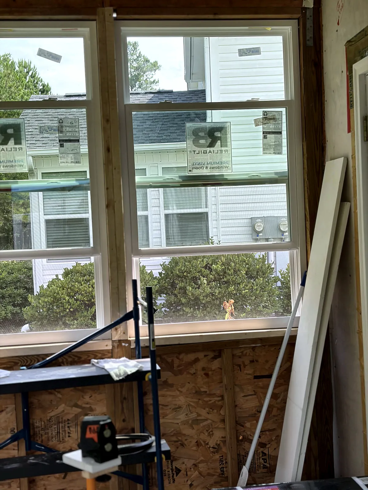Original screened porch before sunroom conversion